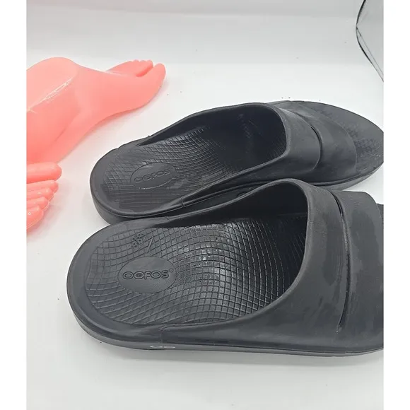 OOFOS OOAHH Comfort Sport Workout Recovery Slip On Slide Sandals Men's Size 13