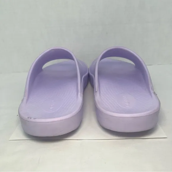 Oofos Ooahh Recover Slide Athletic Sandals Flip Flops Lavender Purple Women 13