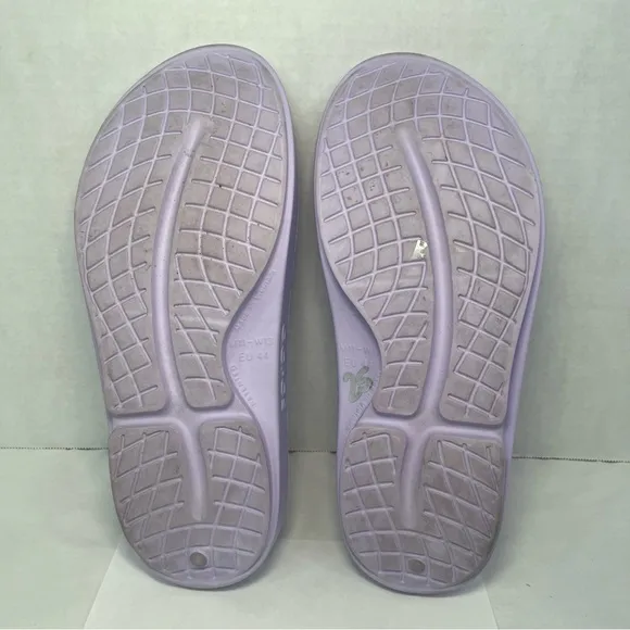 Oofos Ooahh Recover Slide Athletic Sandals Flip Flops Lavender Purple Women 13