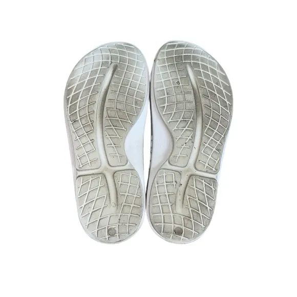 OOFOS Oooahh Limited Edition Sahara Gold Sport Recovery Comfort Slide Sandals