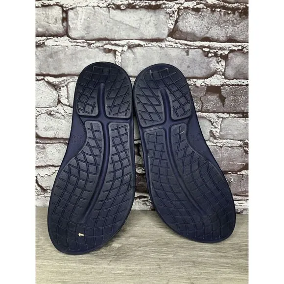 OOFOS OOriginal Navy Blue Lightweight Recovery Flip Flops Sandals Men 42EU/9M US