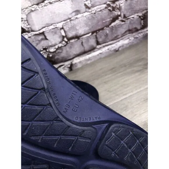 OOFOS OOriginal Navy Blue Lightweight Recovery Flip Flops Sandals Men 42EU/9M US