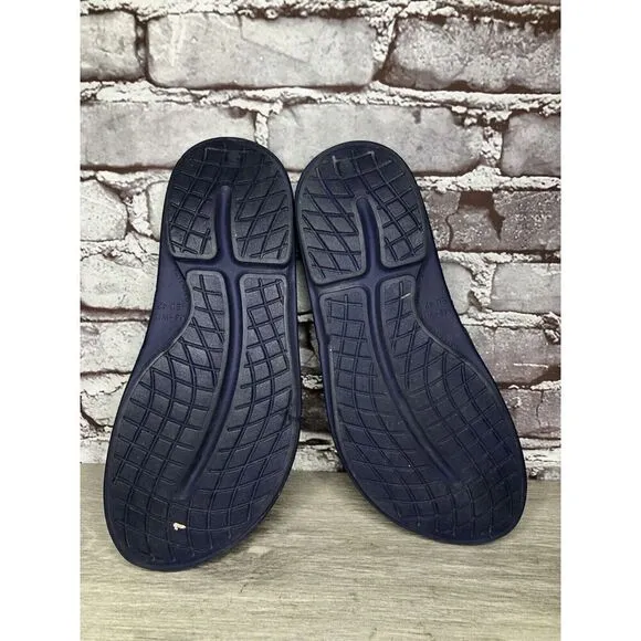 OOFOS OOriginal Navy Blue Lightweight Recovery Flip Flops Sandals Men 42EU/9M US