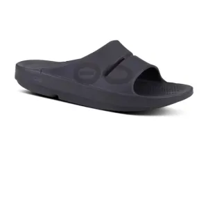 OOFOS Slides Matte Black OOFoam Impact Technology Men’s Sandals