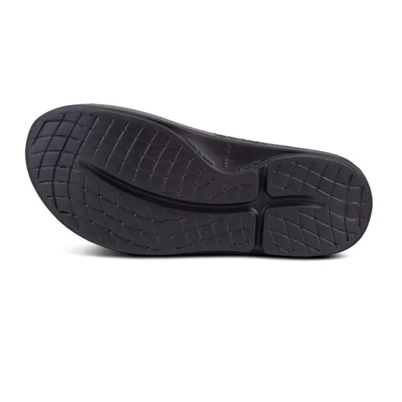 OOFOS Slides Matte Black OOFoam Impact Technology Men’s Sandals