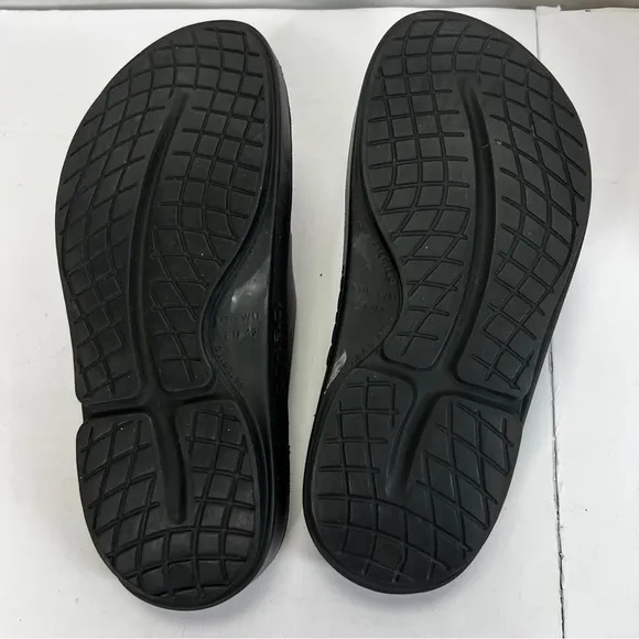 OOFOS Slides Matte Black OOFoam Impact Technology Men’s Sandals
