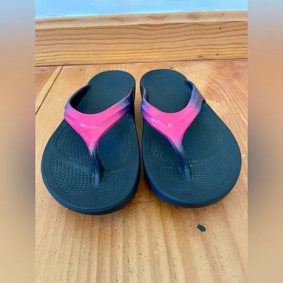 OOFOS Womens OOlala Slide Sandals | Size 5 (EU 36)