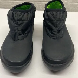 Oofos Oomg Booties Black Women’s Recovery Shoes Size 6.5