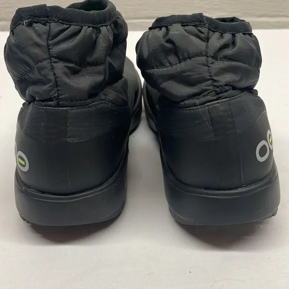 Oofos Oomg Booties Black Women’s Recovery Shoes Size 6.5