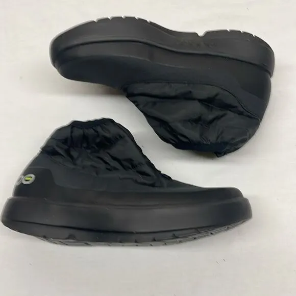 Oofos Oomg Booties Black Women’s Recovery Shoes Size 6.5