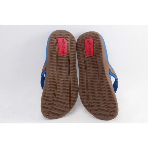 Orthaheel Tide Sandals Shoes Blue Flip Flop Thong Sz  6 EU 37