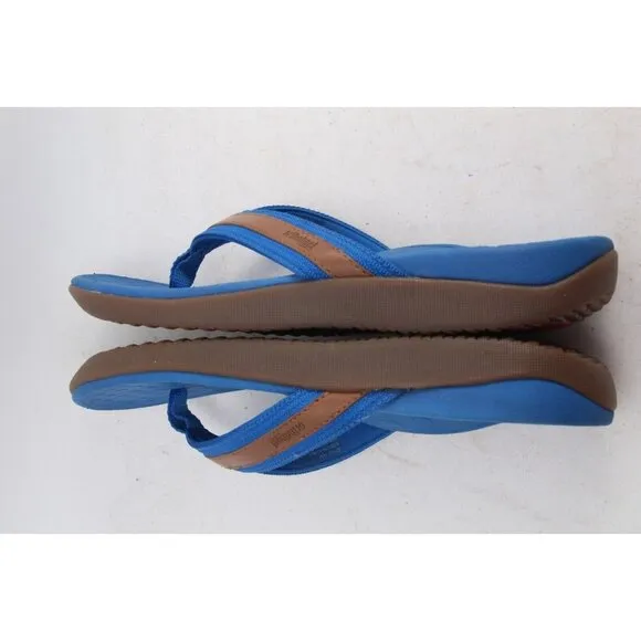 Orthaheel Tide Sandals Shoes Blue Flip Flop Thong Sz  6 EU 37