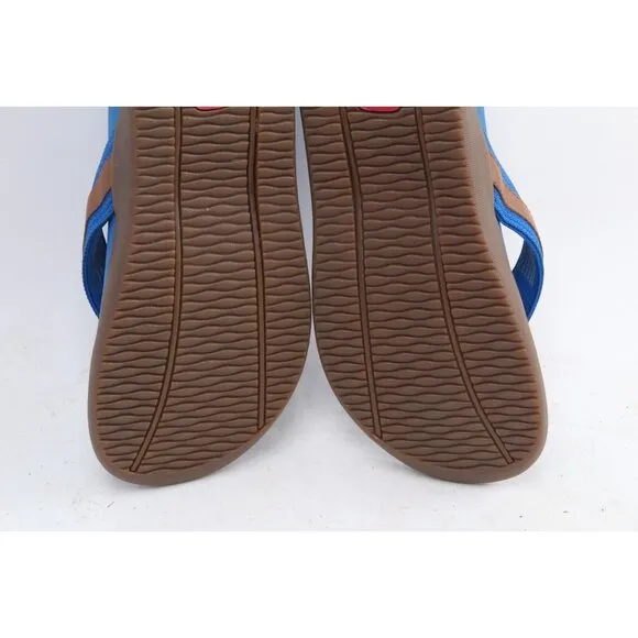 Orthaheel Tide Sandals Shoes Blue Flip Flop Thong Sz  6 EU 37