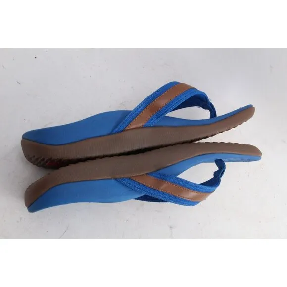 Orthaheel Tide Sandals Shoes Blue Flip Flop Thong Sz  6 EU 37