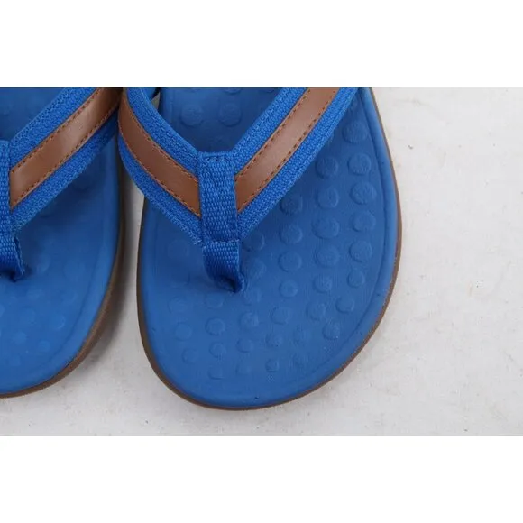 Orthaheel Tide Sandals Shoes Blue Flip Flop Thong Sz  6 EU 37