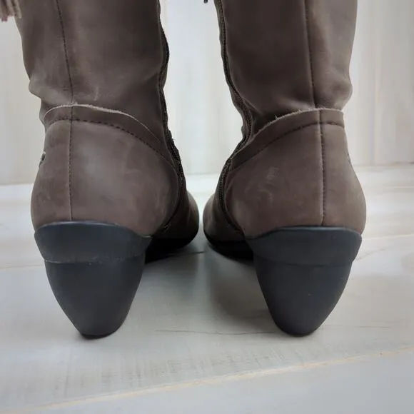 OTBT Women's Brown Suede Elyria Tall Boots Size 10M