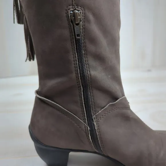OTBT Women's Brown Suede Elyria Tall Boots Size 10M