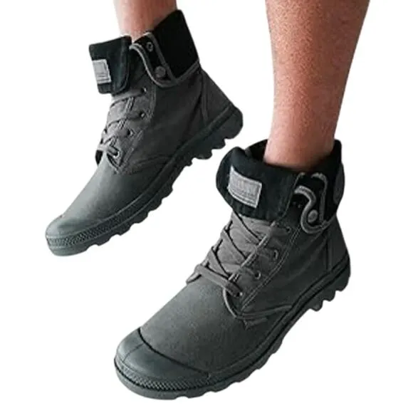PALLADIUM Baggy Titanium High Rise Shoe US Mens 10 / Euro 43 New in Box MSRP $80