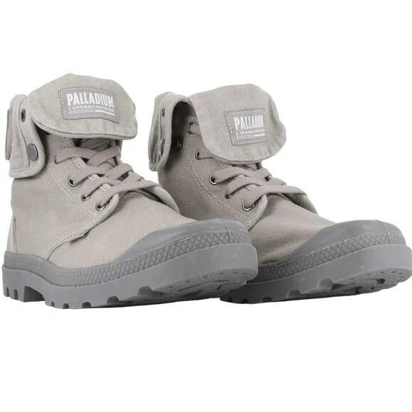 PALLADIUM Baggy Titanium High Rise Shoe US Mens 10 / Euro 43 New in Box MSRP $80