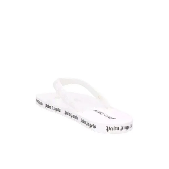 PALM ANGELS LOGO FLIP FLOPS WOMEN SANDALS shoes Size 38 New