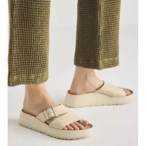 Papillio by Birkenstock Almina  Exquisite Platform‎ Sandals - Size 38