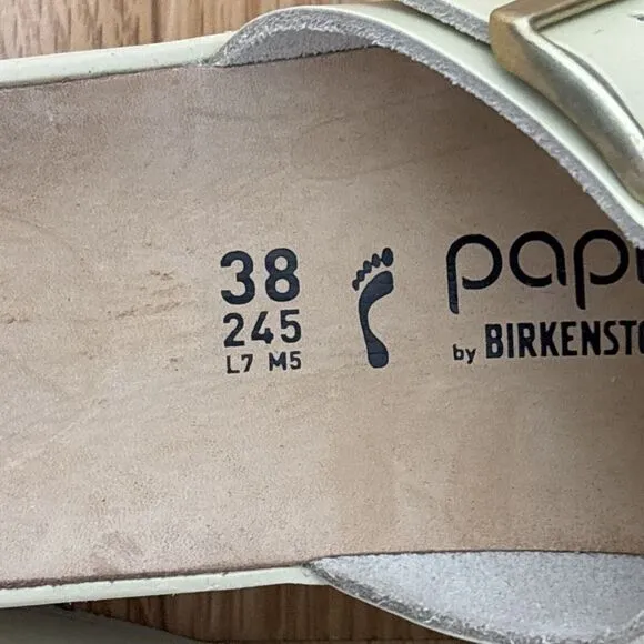 Papillio by Birkenstock Almina  Exquisite Platform‎ Sandals - Size 38