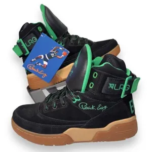 Patrick Ewing 33 Hi x LRG Basketball Black / Green / Gum 1BM01897-962 Men's 8.5