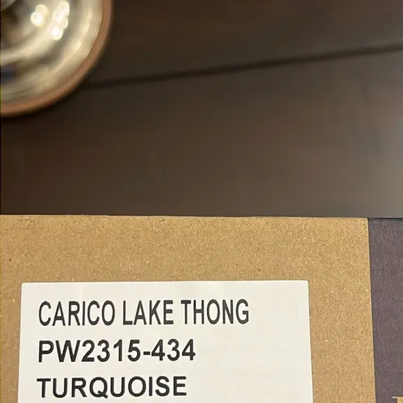 Pendleton Carico Lake Thong Flip Flops Sandals Shoes Turquoise Women’s Sizes