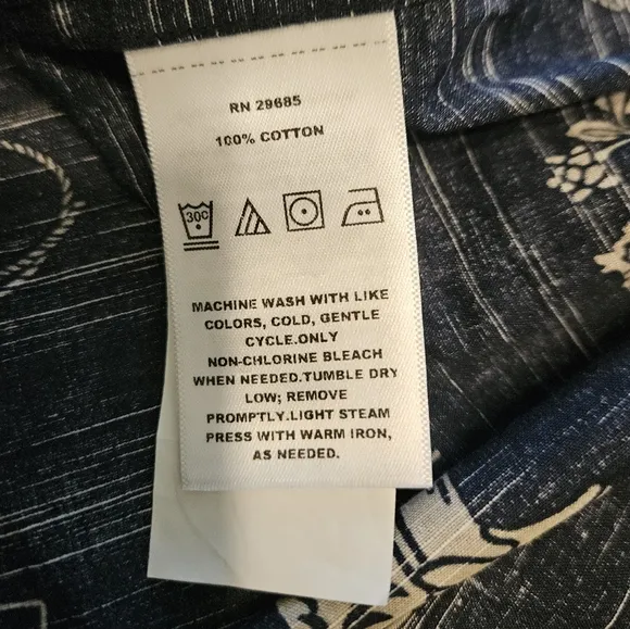 Pendleton Shoreline NWT 100% Cotton Button Rodeo Cowboy Theme Short Sleeve