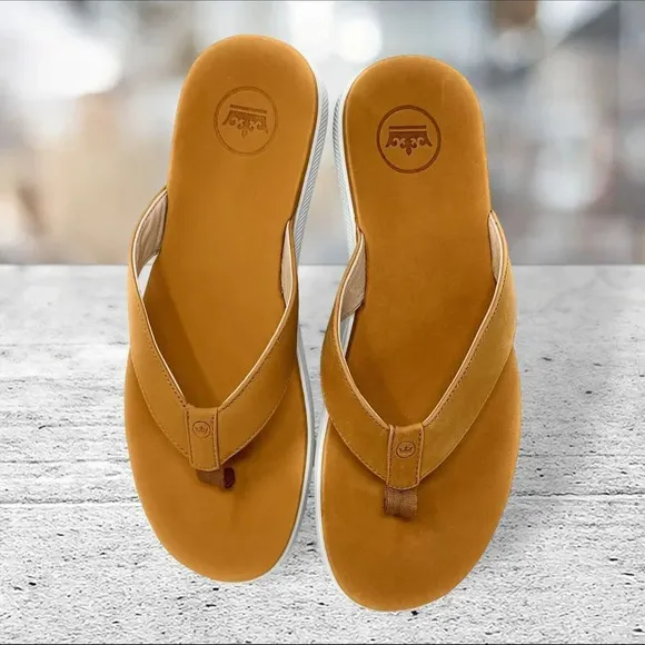Peter Millar Crown Hyperlight Slide Comfort Nubuck Sandal Flip Flop‎ Men Size 9