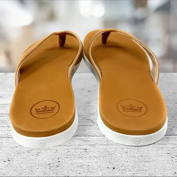 Peter Millar Crown Hyperlight Slide Comfort Nubuck Sandal Flip Flop‎ Men Size 9