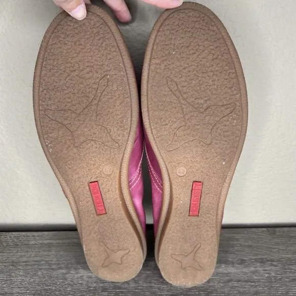 PIKOLINOS Pink Leather Lace Up Oxford Shoes US Women’s 11 EU 42 Calabria