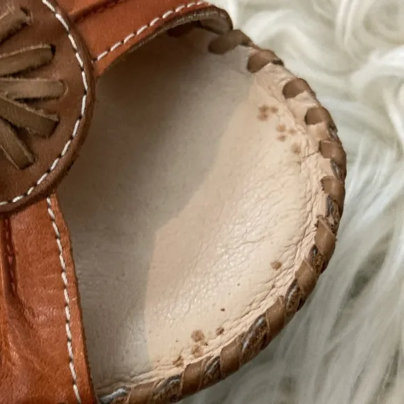 Pikolinos Size 8.5 to 9 (Euro 40) Brown Boho Comfort Wedge Sandals