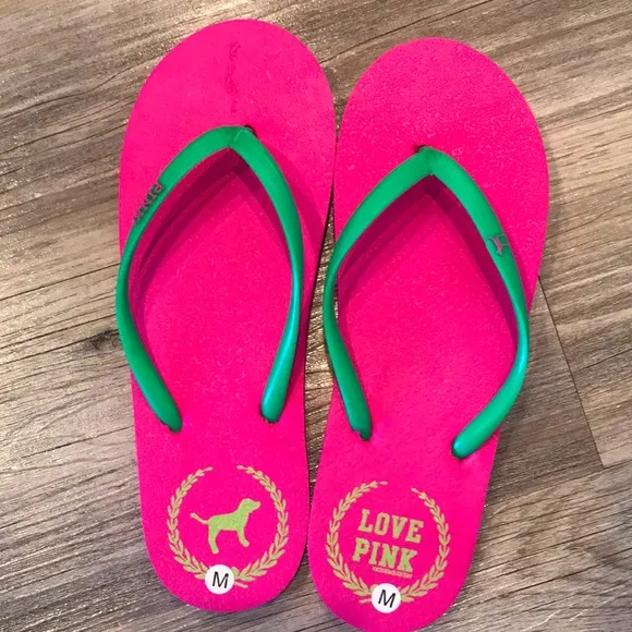 PINK SANDALS 💓Rare Flip Flops ‘ NEW 💓💓💓 bundle y2k and new style 💓💓💓