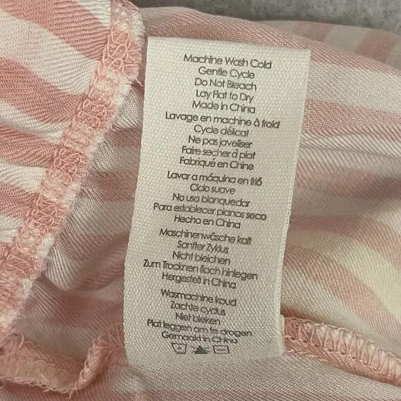 P.J. Salvage Womens 2 Piece Pajama Set Cami Shorts Small Bloom Loungewear NEW
