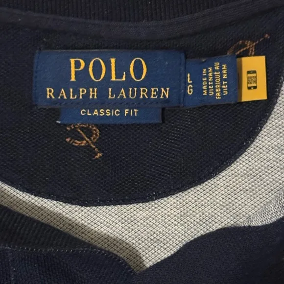Polo Ralph Lauren &quot;Horse Saddle and Boots&quot; Graphic Short Sleeve Polo Shirt Large