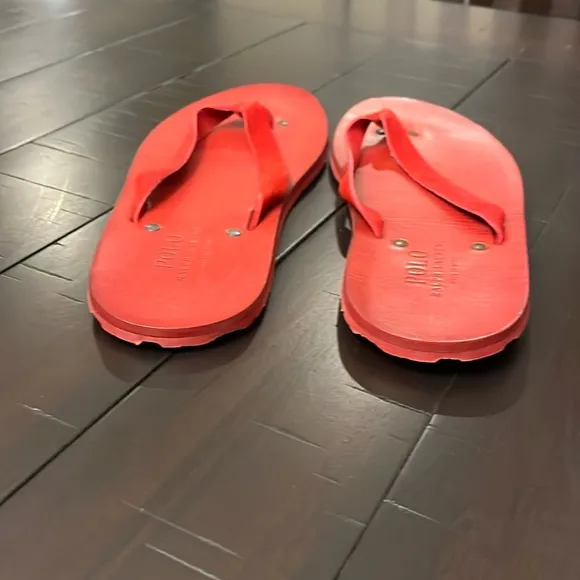 Polo Ralph Lauren Spain Paxhill suede thongs flip flops sandals shoes Men’s 11