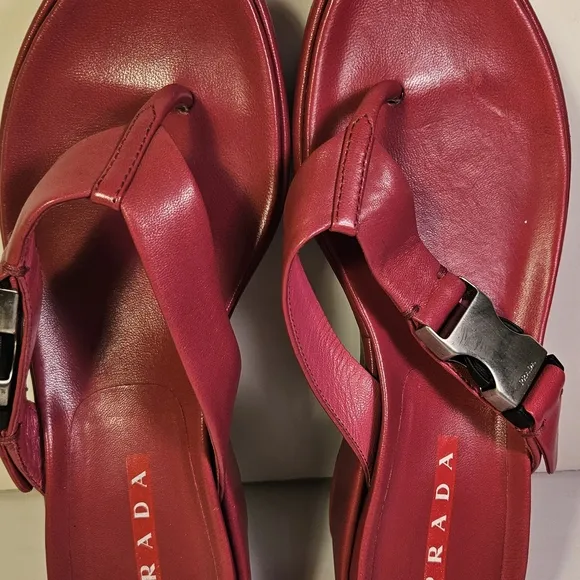 Prada Sport Sandals, Size 36, Pink, Dust Bag Included - Authentic