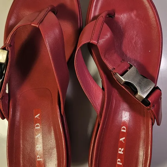 Prada Sport Sandals, Size 36, Pink, Dust Bag Included - Authentic