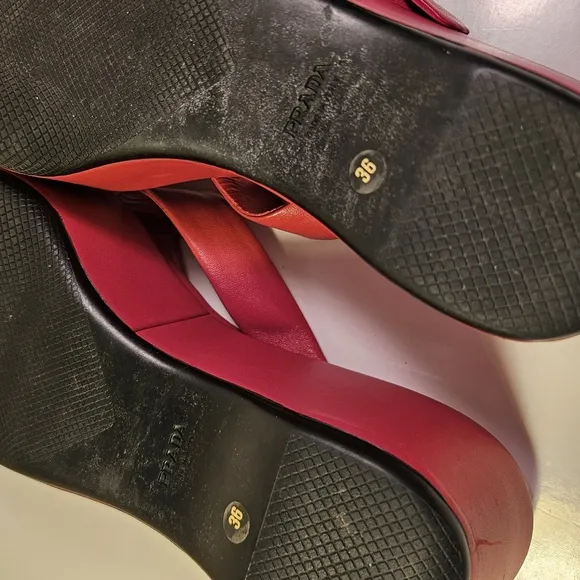 Prada Sport Sandals, Size 36, Pink, Dust Bag Included - Authentic