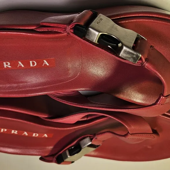 Prada Sport Sandals, Size 36, Pink, Dust Bag Included - Authentic