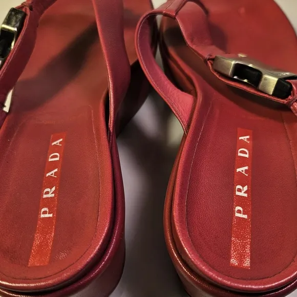 Prada Sport Sandals, Size 36, Pink, Dust Bag Included - Authentic