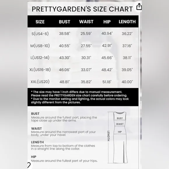 PRETTYGARDEN Womens Mock Neck Tie Waist Cocktail Party Dress