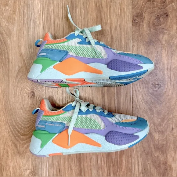 Puma RS-X Toys Bonnie Blue Women’s Size 6 Runner VTG Authentic Retro EUC