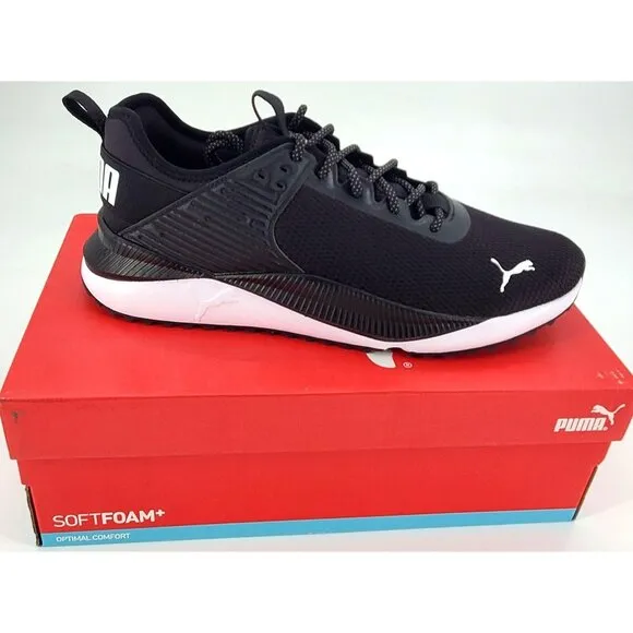 PUMA Sneakers Men's 11 PC Runner Activewear Shoes Breathable Athletic Black
