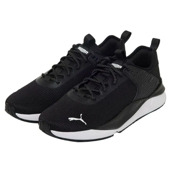 PUMA Sneakers Men's 11 PC Runner Activewear Shoes Breathable Athletic Black