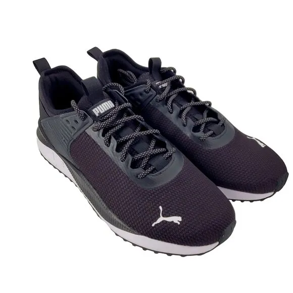 PUMA Sneakers Men's 11 PC Runner Activewear Shoes Breathable Athletic Black