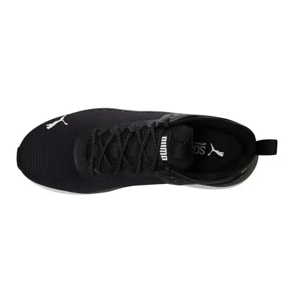 PUMA Sneakers Men's 11 PC Runner Activewear Shoes Breathable Athletic Black