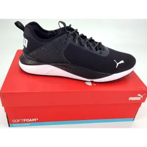 PUMA Sneakers Men's 11 PC Runner Activewear Shoes Breathable Athletic Black