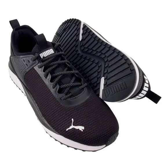 PUMA Sneakers Men's 11 PC Runner Activewear Shoes Breathable Athletic Black